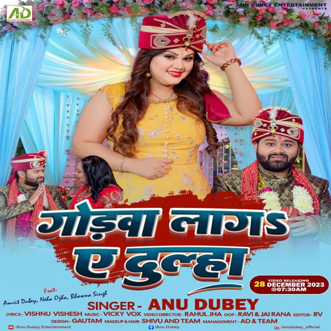 Godwa Laga Ae Dulha (Anu Dubey)